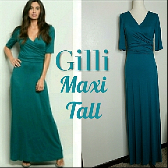 Carols Boutique Dresses & Skirts - New Gilli Boutique Teal Maxi Dress Tall